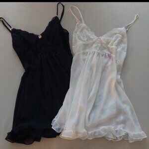*sold*  Betsey Johnson lingerie set of two Large